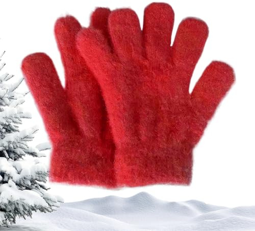 Generico Barnhandskar - Helfingerskidhandskar - vinter för barn, för 1–3 år för kallt väder, semester, skola, lekplats, utomhus, löpning och promenader