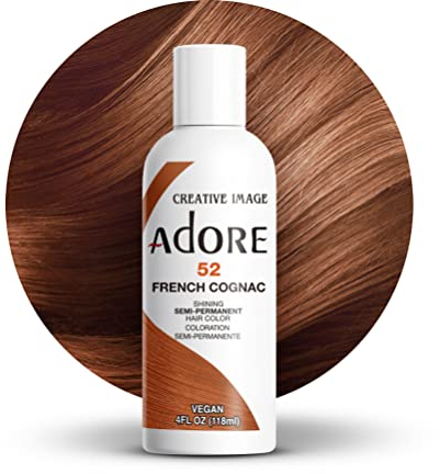 Adore Shining Semipermanente Haarfarbe, 52 French Cognac