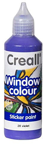 Creall Window-Color-Premiumfarbe Fensterfarben frei wählbar auch Konturenfarbe (violett)