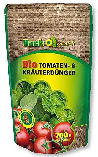 HACK Bio Tomatendünger und Kräuterdünger 700 g Gartendünger Gemüsedünger