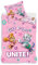 PAW PATROL Baby Bettwäsche-Set rosa 100 x 135 und 40 x 60 cm