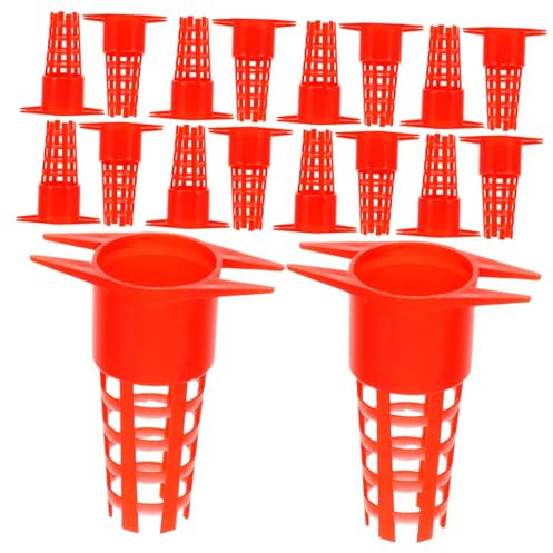 iplusmile 20stücke Kunststoff Königinnenkäfige Für Bienenzucht Bienenkönigin Käfige Mit Isolation Praktische Imkerwerkzeuge Für Bienenköniginnen