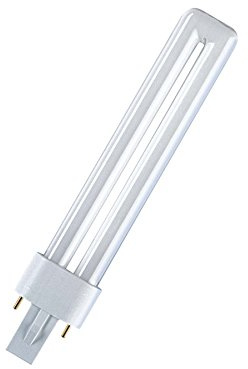 11w Osram Energy Saving Bulb DULUX S G23 2 Colour 830 Warm White (3000k)