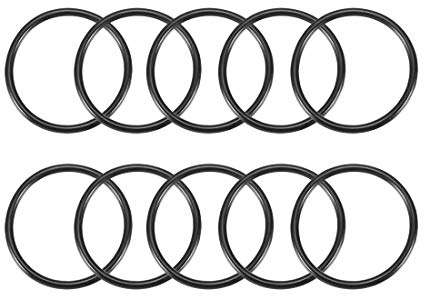 sourcing map Packung mit 10 Nitrilkautschuk O-Ringe 46mm OD 40mm ID 3mm Breite metrische Dichtung