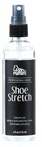 FootMatters Professionelles Stiefel & Schuh Stretch Spray – Der Schuhformer & Weichmacher für Leder, Wildleder, Nubuk, Canvas – 118 ml