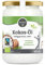 BORCHERS Kokos-Öl Bio Fairtrade 450ml, kaltgepresst, nativ, als vollreifen Kokosnüssen in Bio-Qualität, 100% rein, im Glas, zum Kochen