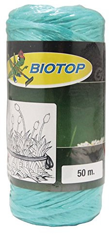 Biotop Cuerda de Polipropileno, 50 m, Color Verde, Multicolor, 1x1x1 cm, B2182