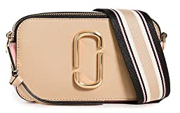 Marc Jacobs Borsa a tracolla The Snapshot beige e rosa