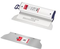 COMENSAL® Espátula 300 mm con Hoja 0,3 mm - Skimming Blade Drywall - Hoja de Repuesto 0,5 mm - Acero Inoxidable - Made in EU