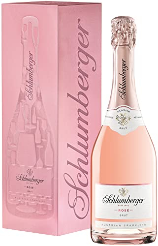 Schlumberger Rosé Brut Klassik | im Roségoldkarton | Austrian Sparkling Sekt | Methode Traditionelle | 750ml