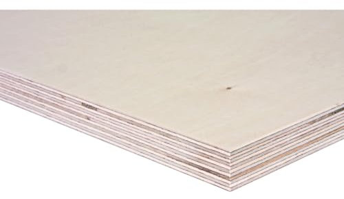 WHM Werkstatt Haus & mehr 12mm Siebdruckplatte Birke Zuschnitt Innenausbau (40x85cm)