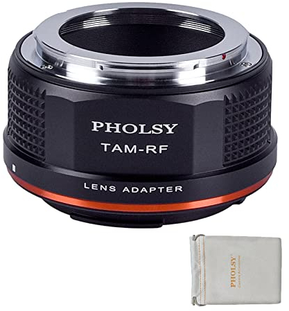 PHOLSY Lens Mount Adapter Manual Focus Compatible with Tamron Adaptall-2 Mount Lens to Canon EOS RF-Mount Camera Body, Adaptall 2 to RF, Tamron to RF