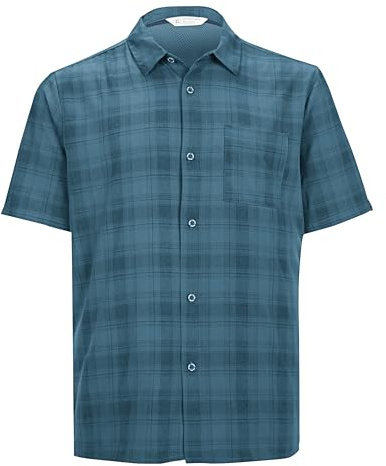 Killtec KOS 98 MN WVN SHRT 38009-000 Men's Functional Shirt Large Pigeon Blue