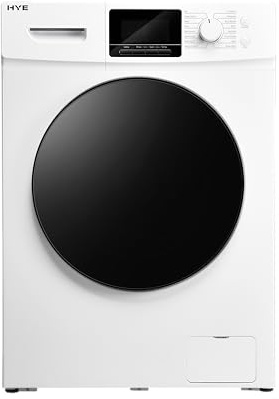HYE White Washing Machine 1400rpm Front Loader Washer With 9kg Drum and Add Garment Function, Washing Machine 9kg for Families, Quiet Spin Laundry Machine – W0109RT14W07 [2025]
