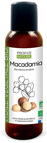 Huile de Macadamia Bio - Macadamia Ternifolia seed oil - 100% pure et naturelle - 100ml - PROPOS'NATURE