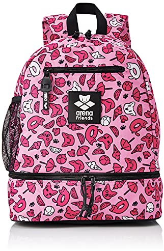 ARENA Team Friends 20 Sac à Dos Enfant 20L pour Natation, Sport et Loisirs, Idéal pour Enfants de 1 à 9 Ans, Poche pour Bouteille et Compartiment Séparé pour Chaussures