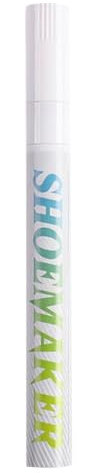 Shoe Repair Marker, Oxidation Resistant Shoe Markers for Sneaker, Multifunctional Leather White Shoe Polish Pen for All Types of Shoes, Shoe Repair Paint Pen Repair Scratches or Damages on Leather,