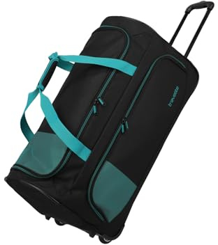 travelite Trolley Reisetasche mit 2 Rollen, Basics Weichgepäck Reisetasche aus robustem Polyester, 71 cm, 89 Liter, 2,4 kg