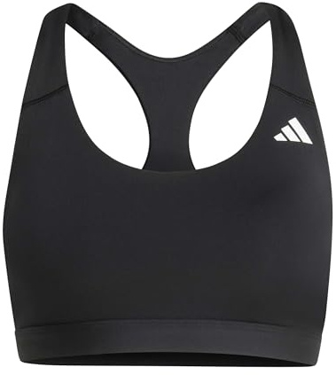 adidas Women's Optime Essentials Workout Medium Support Bra, Black, M