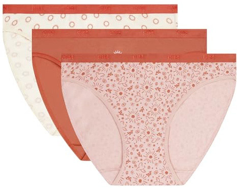 Dim Pack De Braguitas De Algodón Les Pockets Mujer x3