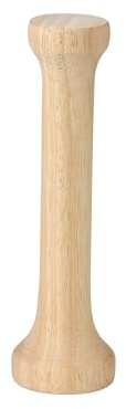 Mrs. Anderson’s Baking Dual-Sided Pastry Dough Tart Tamper, Hardwood, 6-Inches