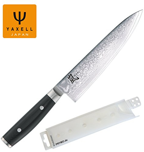 Yaxell Ran 69 Kochmesser 20 cm inkl. PRYMO.de® Klingenschutz