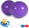 DASKING Erdnuss Gymnastikball Kinder, 90x45cm Anti-Burst Peanut Yoga Ball Mit Luftpumpe, Gym-QualitäT Fitness Erdnussball FüR Geburt Autismus Physio Therapie Sensorisch Hund Kinder Physioball