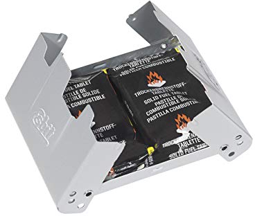 Esbit Réchaud de poche avec protection contre le vent et combustible sec Esbit 2 x 27 g