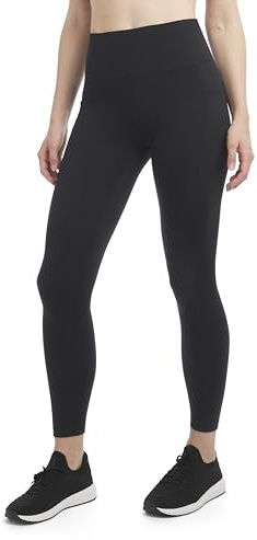 Danskin Women's Satin Stitch High Rise 7/8 Leggings