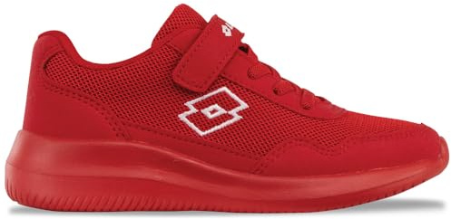 LOTTO Unisex Bambini Connect OC K Kids, Rosso Bianco, 32 EU