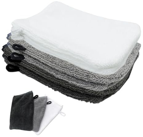 YYTECH Waschhandschuhe, 6 Stück Frottee Waschhandschuhe Waschhandschuh Waschlappen Premium 100% Baumwolle Waschlappen Set 16x21 cm weiche Qualität, saugstark und strapazierfähig