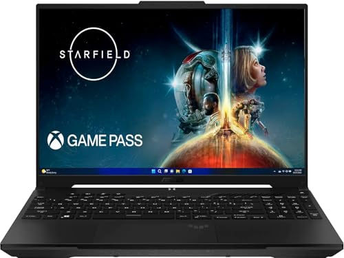 ASUS TUF Gaming A16 Laptop, 2024, 16 1920x 200 165Hz, AMD 8-Core Ryzen 7 7735HS, AMD Radeon RX 7700S, 32GB DDR5, 1TB SSD, Win11 Home, Backlit KB, Wi-Fi 6, BT 5.3, 720p HD Camera, Off Black