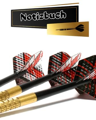 Darts Notizbuch Dart Sport Taschenbuch Dartliga Buch Steeldart Notizheft Turnier Schreibheft Softdart Wurftechnik Training Übungsheft Events ... Bullet Journal Dartpfeile Fotoalbum 01A20