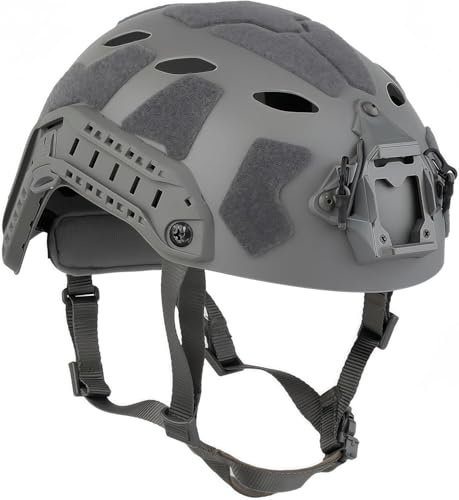 Casco táctico 0ps-C0re SF, versión simplificada, Corte superalto, para Ciclismo al Aire Libre, protección para Paintball, Casco rápido para Airsoft (Grey)