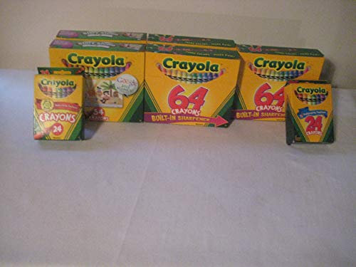 CRAYOLA 64 Crayon Colors [Including Bluetiful]