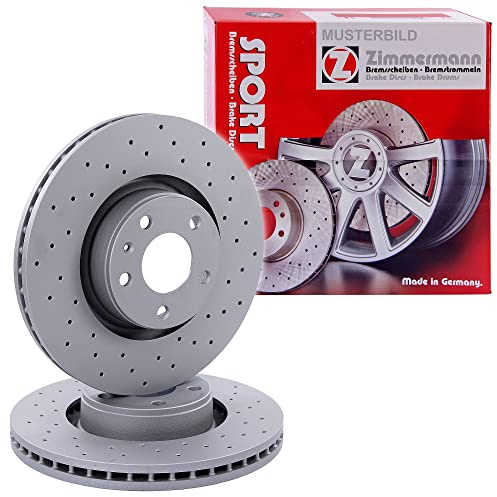 ZIMMERMANN 100.3300.52 Bremsscheibe, vorne, perforiert, Sport Coat Z