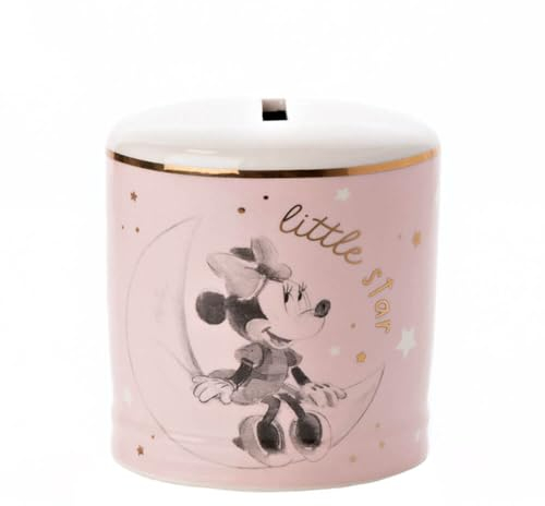 Disney Minnie - Ceramic Money Box Pink