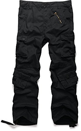 Tianerhay Men's Cargo Work Combat Trousers,Casual Military Camouflage Army Camo Wild Outdoor Pants with 8 Pockets