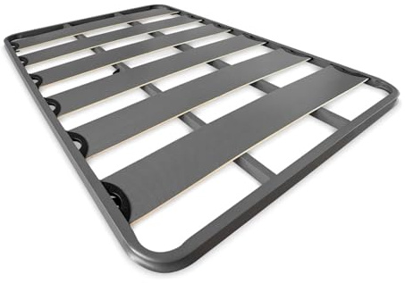 amuéblate online - Rete rinforzata a doghe larghe, anti rumore, struttura 40 x 30 mm senza gambe, forte e resistente 160 x 190