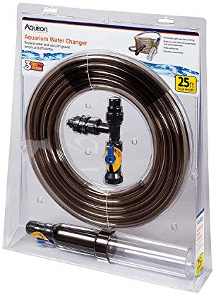 Aqueon Aquarium Fish Tank Water Changer With 25 Foot Hose