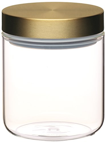 MasterClass - Bocal de Conservation en Verre avec Couvercle en Laiton, 700 ml