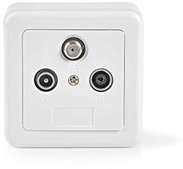 Nedis Wandanschlussdose p Antenne 1 x F-Ausgang