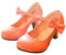 Mädchen High Heels Prinzessin Mary Jane Brautjungfer Hochzeit Pumps Kinderschuhe (Rosa, Numeric_32)