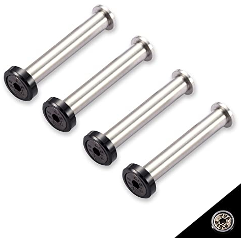 DolDer PC Lüfterschrauben 25mm Computer Ventilatorschrauben Fan screws Innensechskantschrauben und Schraubenpfosten für PC-Gehäuse, 25mm Lüfter (Schwarz)