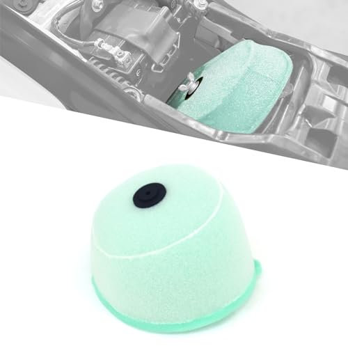 IUVWISN Filtro de aire para moto de cross, filtro de esponja de espuma doble, apto para motocicleta CR CRF 125 250 450 RM RMZ 125 250 YZ WRF 125 250 426 450 KX KXF 125 250 1997-2015