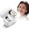 Britzgo Gerät Bluetooth Headset Aussehen, ausgestattet mit mobiler magnetischer Ladebox, tragen mit Vertrauen,Premium Metallic Silber