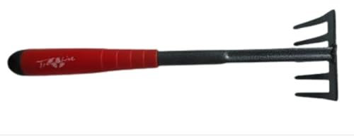 Trend Line Kleinrechen Kunststoff-Handgriff Laubrechen Gartenrechen