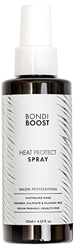 BondiBoost HG Spray Termoprotettore - Ultra Leggera con Botanici Naturali per Riparare le Punte Danneggiate e Proteggere i Capelli Fino a 230°C - Vegano e Senza Crudeltà - 150ml