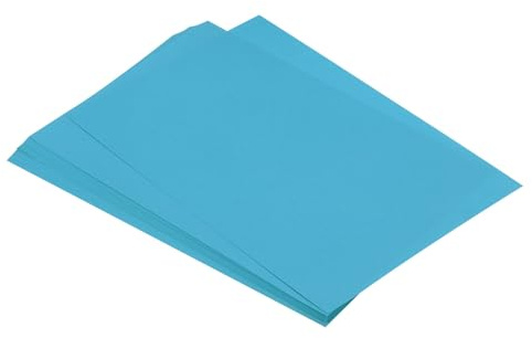 QUARKZMAN 75 ark A4-färgat tryckkopieringspapper, origamipapper, skrivarpapper, 80 g/m², för utskrift, kopiering av dokument, hantverk, blå