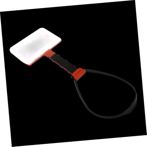 Alipis Lupenleuchte Mit Led-lichtern Facher Vergrößerung Für Lesen Und Basteln Tragbar Als Handgerät Oder Tischlampe Mit Einstellbarem Licht